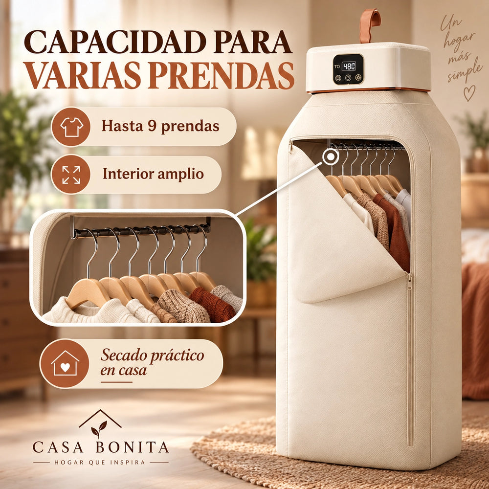 SecaFácil® — Secadora Portátil de Ropa