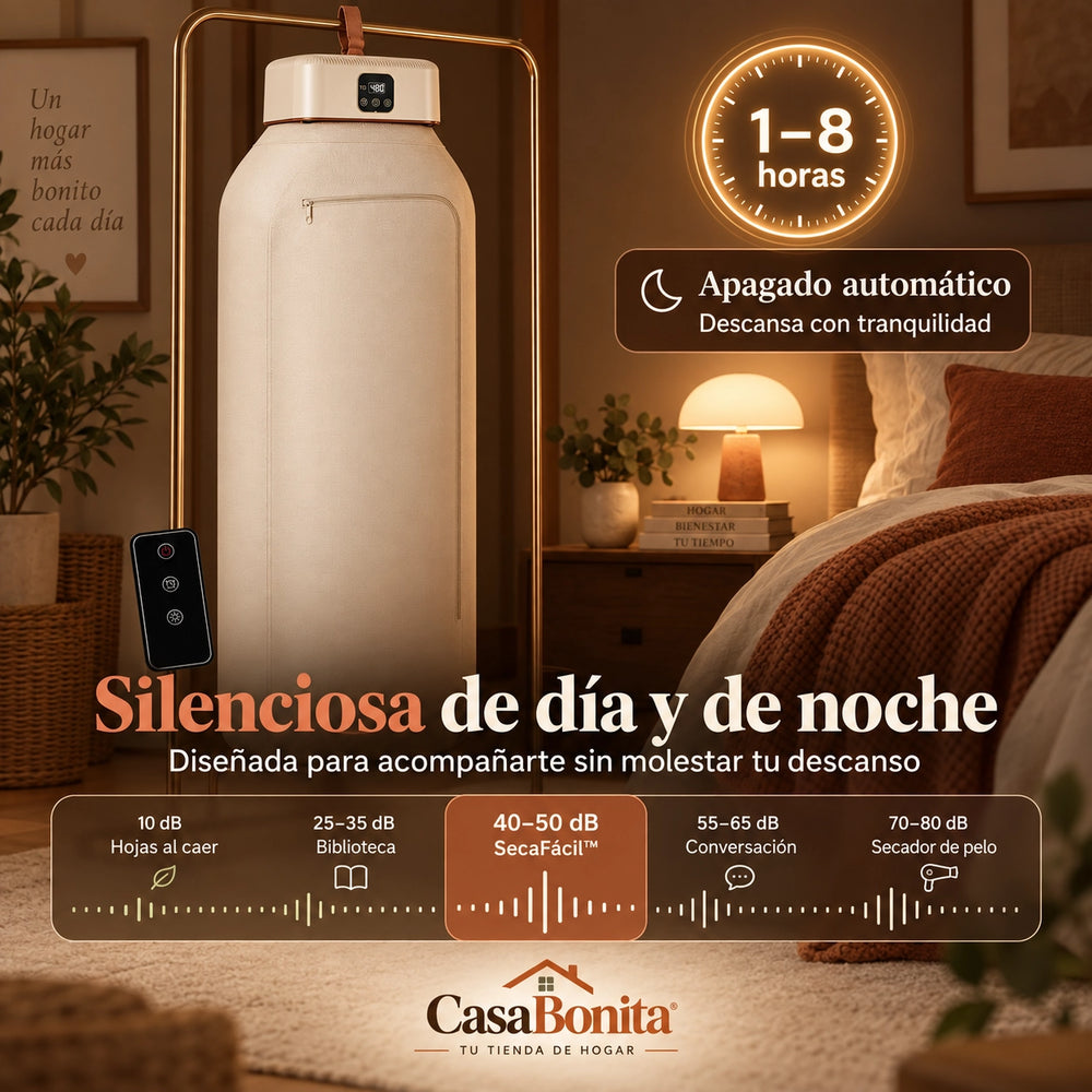 SecaFácil® — Secadora Portátil de Ropa