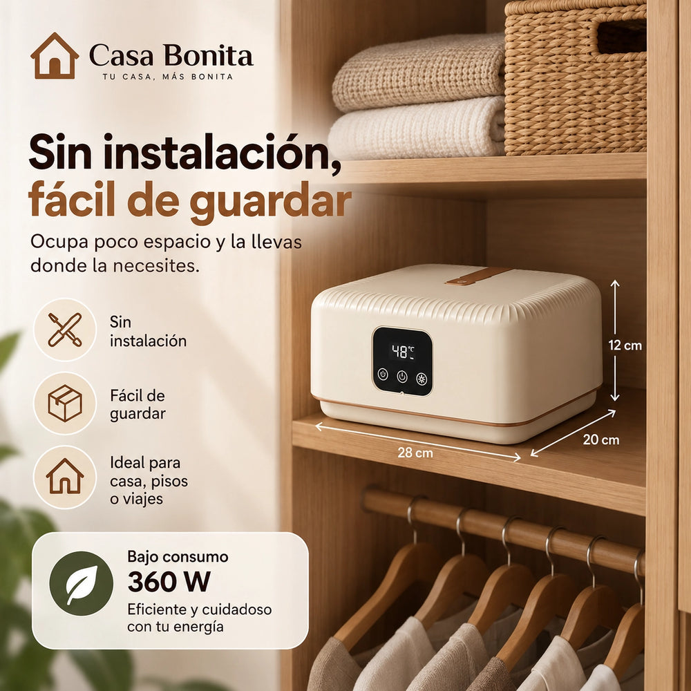 SecaFácil® — Secadora Portátil de Ropa